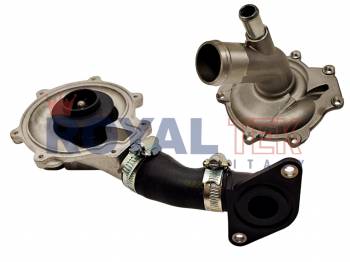 BOMBA DE AGUA ROYALTEK FIAT PALIO PUNTO STRADA IDEA PALIO PUNTO / TODOS ETORQ 1.6 16V CON TAPA Y MANGUERA DE CONEXION - - OEM 55240487
